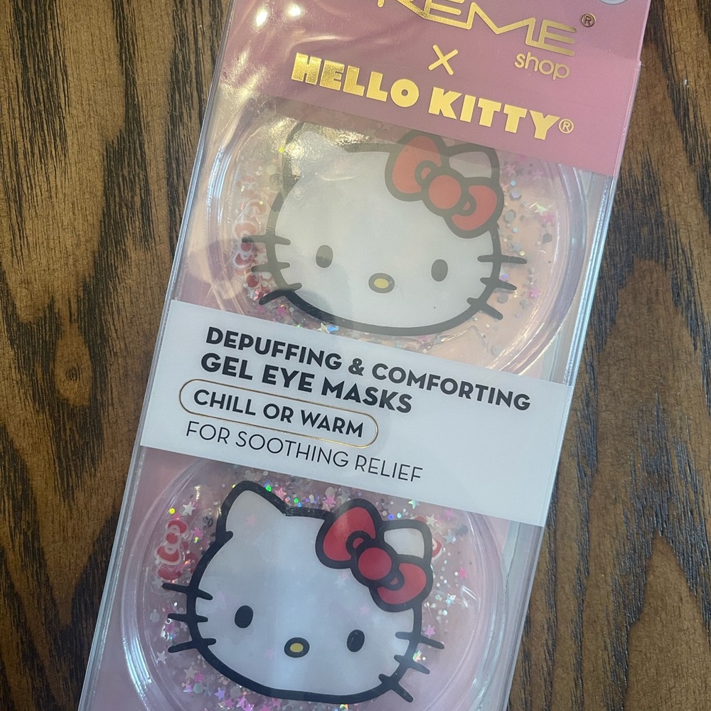 Hello Kitty Gel Eye Masks